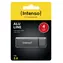 INTENSO Alu Line schwarz / USB-Stick / 4 GB / USB 2.0