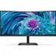34" Philips 346E2CUAE/00 Schwarz / Monitor / VA / WQHD / 21:9 / 100 Hz / 1 ms / HDMI + DP + USB-C
