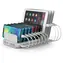Unitek Y-2172 weiß / Ladestation / 10x USB-A / 96W