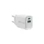 Conceptronic ALTHEA19W33 USB-Ladeadapter, weiß / 1x USB-A / 1x USB-C / 33 W / PD