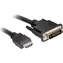 Sharkoon HDMI - DVI-D schwarz / Adapter / 24+1 / 3M / 3840x2400