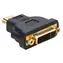 Akyga schwarz / Adapter / DVI (F) - HDMI (M) / Duplex