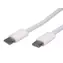 Value USB-C-Kabel - weißes USB-C-Kabel / Datenkabel / 60 W / 1 m