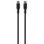 Puro Soft schwarz / USB-C-zu-USB-C-Datenkabel / 60 W / 1,5 m