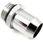 XSPC Gerade Verbindung G1/4 Zoll AG auf 13 mm ID Chrom / Anschluss auf Rohr 19/13 mm