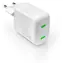 Puro MiniPro weiß / Reiseadapter / GaN / 2x USB-C / 35 W