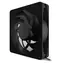 Alphacool Apex Stealth Metall-Lüfter, schwarz, 120 mm, 40 dB, 3000 U/min, 4-Pin-PWM