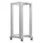 Lanberg Open Rack 27U grau / Open Rack / 19" / 600x800 mm / Tragfähigkeit 600 kg