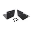 Aten 2X-046G schwarz / Rack-Montagesatz / für CS1142, CS1144 / 2 Stück