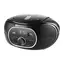 JVC RD-E221B schwarz / Radio mit CD-Player / FM / CD / Kassette / USB / AUX