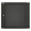 Lanberg WF03-5309-10B schwarz / Wandschrank / 19" / 9 HE / 540 × 350 mm / Glastür / Tragfähigkeit 60 kg
