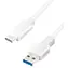 LogiLink USB-C weiß / Kabel USB-C / USB-C (Stecker) - USB-A (Stecker) / 3 m / USB 3.2 Gen 1 / 5 Gbit/s