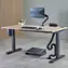 Fellowes Thin Client Halterung für unter den Schreibtisch, schwarz / Halterung / Breite verstellbar / Tragkraft 15 kg