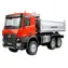 AMEWI RC-Auto Mercedes-Benz Arocs Kipper 6x6 rot / 1:14 / RTR / Fernsteuerung 2,4 GHz / 2500 mAh 7,4 V Li- ION