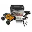 AMEWI RC-Auto MEW4 Monstertruck, schwarz/gelb / Maßstab 1:16 / RTR / Allradantrieb / bürstenloser Motor / 2,4 GHz