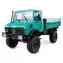 AMEWI RC-Auto Mercedes-Benz Unimog Advanced 4WD grün / 1:12 / RTR / 2,4 GHz / LED-Beleuchtung