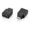 HDMI Equip - Mini-HDMI schwarz / Reduzierung / Full HD 60Hz / vergoldete Anschlüsse