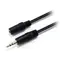 Equip / Audiokabel / 3,5-mm-Klinkenstecker - 3,5-mm-Klinkenstecker / Anschluss / 2,5 m / schwarz