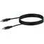 Schwaiger AUX-Kabel, 3,5-mm-Klinkenstecker - Schwarz, 3 m