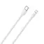 RealPower Lightning-Kabel weiß / Daten- und Ladekabel / USB-C auf Lightning / 2 m / MFi-zertifiziert