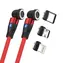 RealPower MagneticCharge 2 rot / Magnetisches Ladekabel / 1 m / Magnetstecker / 6 Adapter