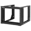 Intellinet 716178 schwarz / Rackrahmen / 19" / 6 HE / Tragfähigkeit 30 kg / Tiefe 450 mm