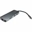 Inter-tech Argus H-428 / USB-C-Hub 7-in-1 / HDMI 4K 30Hz / PD 100W / Gigabit-Ethernet / SD-/microSD-Kartenleser