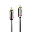 Lindy Cromo Line anthrazit / Audiokabel / Digitalkoaxial / Cinch-Cinch / 2 m