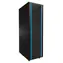 Extralink 42U/600x1000 Rack schwarz / Rack / 19" / Tragfähigkeit 1500 kg / Glastür