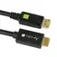 Techly DisplayPort 1.2 - HDMI Kabel schwarz / DisplayPort - HDMI / 1 m / 10 Bit / 1080p