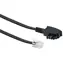 Schwaiger RJ-12-TAE-F schwarz / Telefonkabel / 6P2C-6P4C / 3 m
