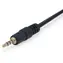 3,5-mm- Equip schwarz / Audio-Splitter für Headset / 2x 3,5-mm-Klinkenstecker / 0,15 m / Vergoldete Anschlüsse