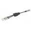 Manhattan Headset-Adapterkabel / 3,5-mm-Klinkenbuchse auf 2x 3,5-mm-Klinkenstecker / 15 cm