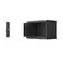 Lanberg WF03 6HE schwarz / Wandmontage-Rack / 19" / 540×350 mm / Glastür / flach verpackt