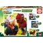 Educa Puzzle Spidey und seine tollen Freunde: Dino-Web 4in1 / (12 & 16 & 20 & 25 Teile)