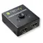 Techly 108606 Schwarz / HDMI-Switch / Bidirektional 2x1 / 4K 60Hz