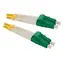 Xtendlan optisches Patchkabel LC/ APC-LC/ APC 1m / Optisches Patchkabel / 9/125 SM Duplex / G.652d / LS0H