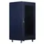 Xtendlan 18U/600x800 Rack schwarz / 19" Rack / perforierte Tür und Rückwand