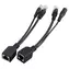 Xtendlan POE-PAS schwarz / Passives PoE-Kit / 100 Mbit/s