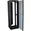 Xtendlan 42U/600x1000 schwarz / Rack-Schrank / 19" / Glastür / geschlossene Rückwand