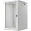 Lanberg WF01-6618-10S grau / Wandmontage-Rack / 19" / 18 HE / 600 × 600 mm / Flachverpackung