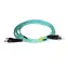 Xtendlan FO Patchkabel ST-ST / Optisches Patchkabel / 2 m / 50/125 OM3 Duplex / LS0H