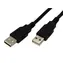 Roline USB 2.0 Kabel A(M)-A(M) 3 m schwarz / Kabel / Anschluss