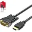 Unitek V1185A01 schwarz / HDMI-VGA-Kabel (D-Sub) / 2 m