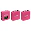 Rode Wireless GO Gen 3 pink (WIGOGEN3PIN) / Drahtloses Mikrofonsystem / 2x Sender und 1x Empfänger / 3,5-mm-Klinkenstecker