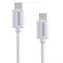 ADATA CACC-100PN-WH weiß / Kabel / USB-C - USB-C / PD 100 W / 1 m