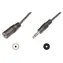 Goobay / Audio-Verlängerungskabel / 3,5-mm-Klinkenstecker / 3 m