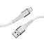 INTENSO A315L weiß / USB-A-Lightning-Kabel / 1,5 m / 12 W / Nylongeflecht