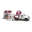 Schleich Horse Club Spielset Mobiler Tierarzt mit Anhänger