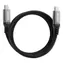 ADATA Magnetkabel USB-C schwarz / Kabel / USB-C - USB-C / 100 W PD / 10 Gbit/s / 1 m